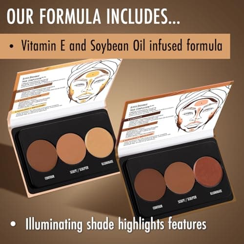 Black Radiance True Complexion Creme Contour Palette, Medium to Dark, 7.5 Gram — view 3