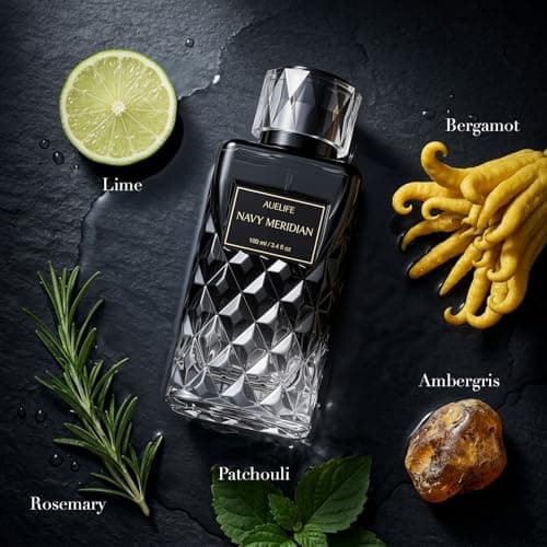Cologne for Men, Alcohol-Free Long Lasting Perfume, 100ml / 3.4 Fl Oz — view 2
