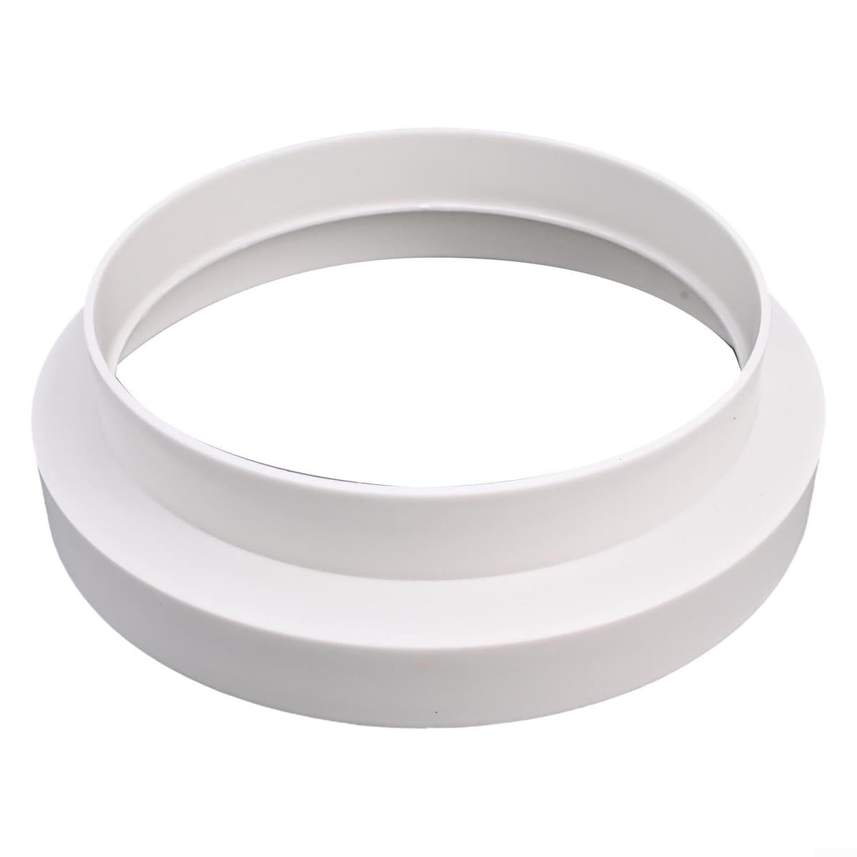 Vent Pipe Reducer Adaptor for Duct Fan Systems Supporting Hot Cold Air Transfer in Tumble Dryer Cooker Hood and Ventilation Setups (250-200)