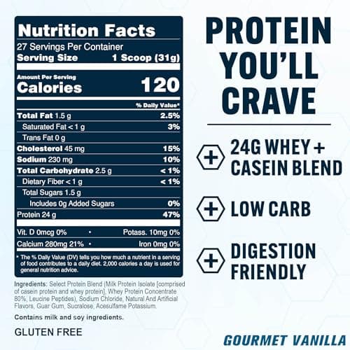 PEScience Select Protein Powder, Gourmet Vanilla, 27 Servings — view 4