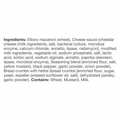 KD Deluxe Sharp Cheddar Oven Baked Macaroni and Cheese, 349 g Pouch — view 2