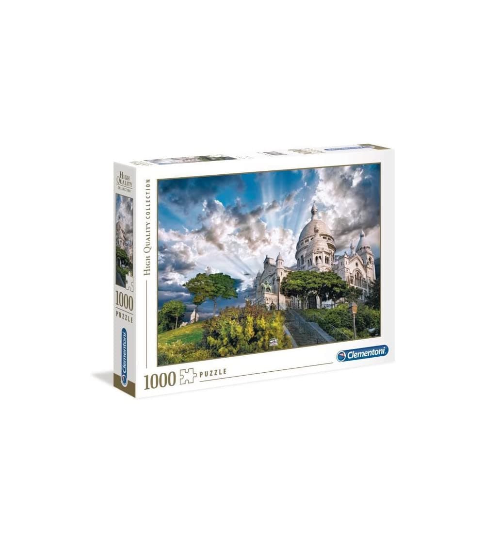 Clementoni Puzzle 1000 Piezas Paisaje Naturaleza Mont Saint Michel, Puzzle Adulto Naturaleza (39367), Multicolor — view 14