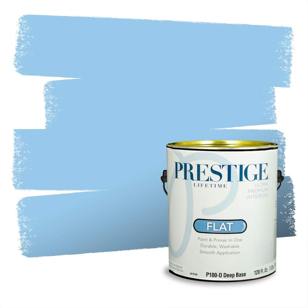 PRESTIGE Paints Interior Paint and Primer In One, 1-Gallon, Semi-Gloss, Comparable Match of Valspar* Dewdrop* — view 842