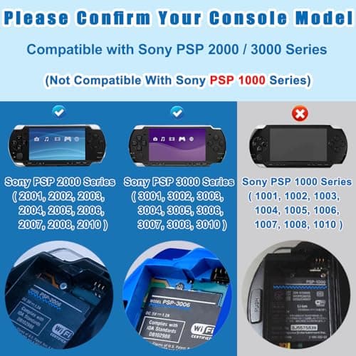 OSTENT Real 1400mAh 3.6V Lithium Ion Li-ion Polymer Rechargeable Replacement Battery Pack Upgraded Version for Sony PSP 2000/3000 PSP-S280 Console Video Games — view 2