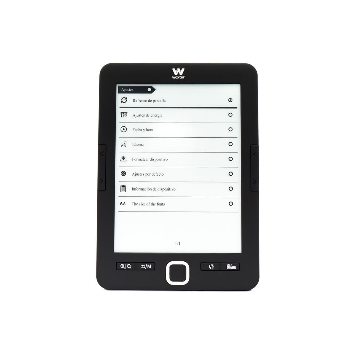 Woxter Scriba - Libro electrónico (Black, 6") — view 5