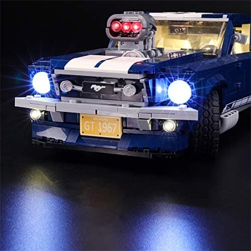 Lightailing Light Set for (Creator Expert Ford Mustang) Building Blocks Model - Led Light kit Compatible with 10265(NOT Included The Model) — view 3