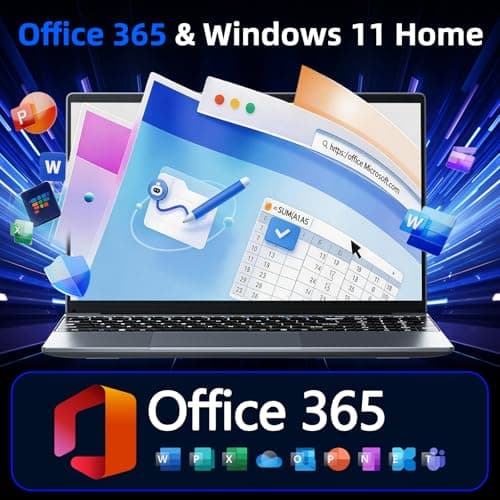 MELIUNA 15.6 Inch Laptop with AI&Office 365, 6GB RAM 128GB SSD, Quad-Core Processor, Win 11 Home Laptops Computer, IPS FHD, 180°Viewing, Type-C, WiFi 5, BT 4.2, Portable Thin Laptops(Gray) — view 5