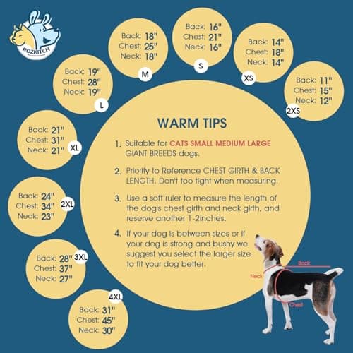 ROZKITCH XL Dog Pajamas, Pet Windproof Warm Cold Weather Jacket Vest Cozy Jumpsuit Apparel Outfit Clothes for Small Medium Large Dog Walking Hiking Sleep Grey XL — view 5