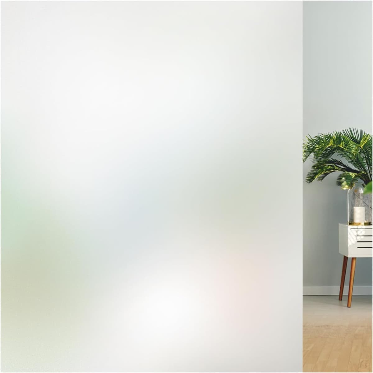 Lifetree Reflective One Way Window Film Privacy: Mirror Window Tint Film Heat Control Sun Blocker, UV Anti Glare Film Clear Day and Night for Home Office (Silver, 44.5 * 200cm) — view 18