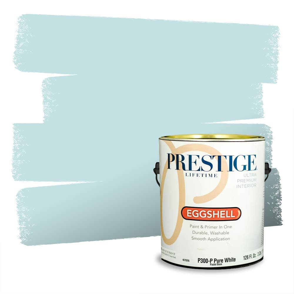 PRESTIGE Paints Interior Paint and Primer In One, 1-Gallon, Semi-Gloss, Comparable Match of Valspar* Dewdrop* — view 1324