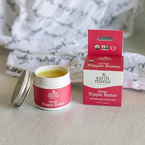 Earth Mama Organic Nipple Butter - 2 fl oz - Lanolin-Free Nipple Cream - Safe, Soothing Balm for Breastfeeding - Postpartum Essentials for Nursing — view 9