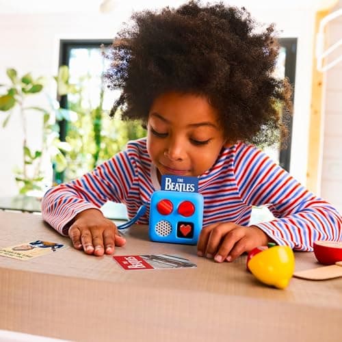Yoto Mini (2024 Edition) + Make Your Own Card – Kids Screen-Free Bluetooth Audio Player, All-in-1 Travel Device Plays Stories Music Podcast Radio Ok-to-Wake Clock, Use as Speaker or with Headphones — view 4