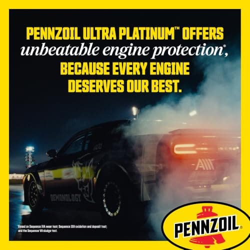 Pennzoil Ultra Platinum Full Synthetic 0W-20 Motor Oil, 1 Quart (6 Pack) — view 4