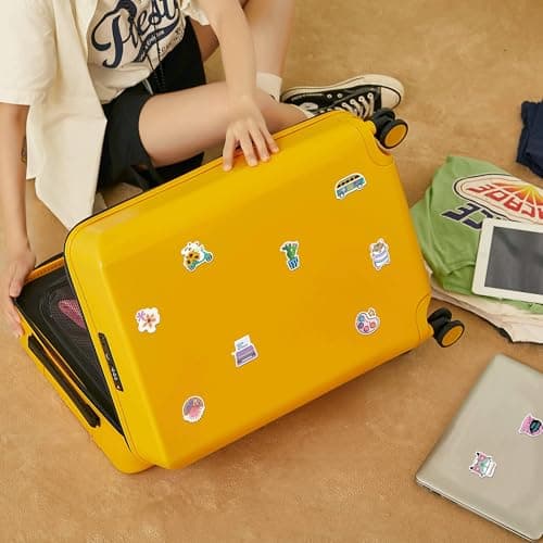 Girl's Black and White Stickers Pack 50 PCS Waterproof Water Bottle Laptop Skateboard Phone Computer Stickers for Teens Kids — view 4