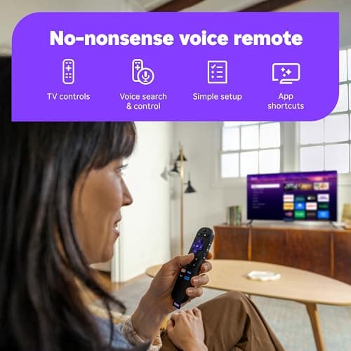 Roku Streaming Stick 4K - HDR & Dolby Vision Roku Streaming Device for TV with Voice Remote & Long-Range Wi-Fi - Free & Live TV — view 5
