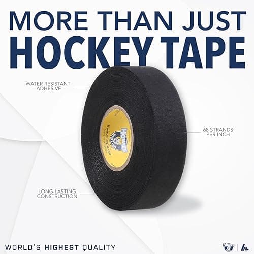 Howies Hockey Purple Hockey Tape, 1-Pack 1” x 24yds, Stick Tape for Blade, Durable and Long-Lasting Grip