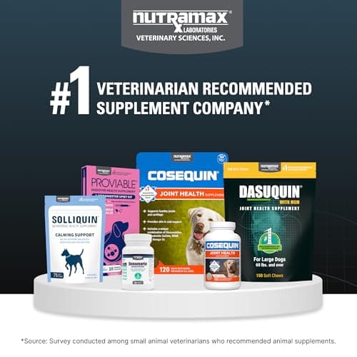 Nutramax Dasuquin for Small to Medium Dogs, Joint Health Supplement, Contains Glucosamine for Dogs, Plus Chondroitin, ASU, MSM and More, Supports Healthy Joints, Soft Chews, 42 Count — view 8