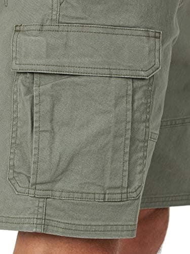 Wrangler Authentics Men's Classic Cargo Stretch Short, Dusty Olive, 36 — view 5