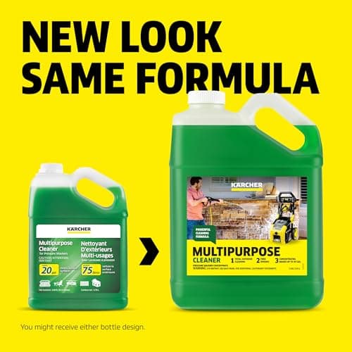 Kärcher Multi-Purpose Cleaning Pressure Power Washer Detergent Soap, 1 Gallon