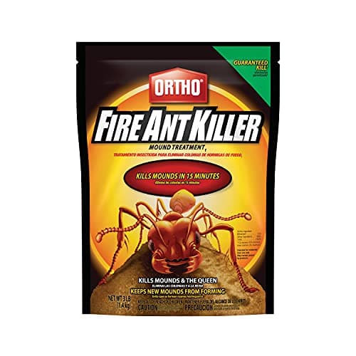 Ortho Fire Ant Killer Mound Treatment1 - Outdoor Ant Killer Kills Mounds and the Queen, Use on Lawns, Ornamentals and Flower Gardens, 3 lb.