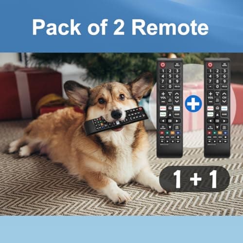 【Pack of 2】 New Universal Remote for All Samsung TV Remote, Replacement Compatible for All Samsung Smart TV, LED, LCD, HDTV, 3D, Series TV — view 7