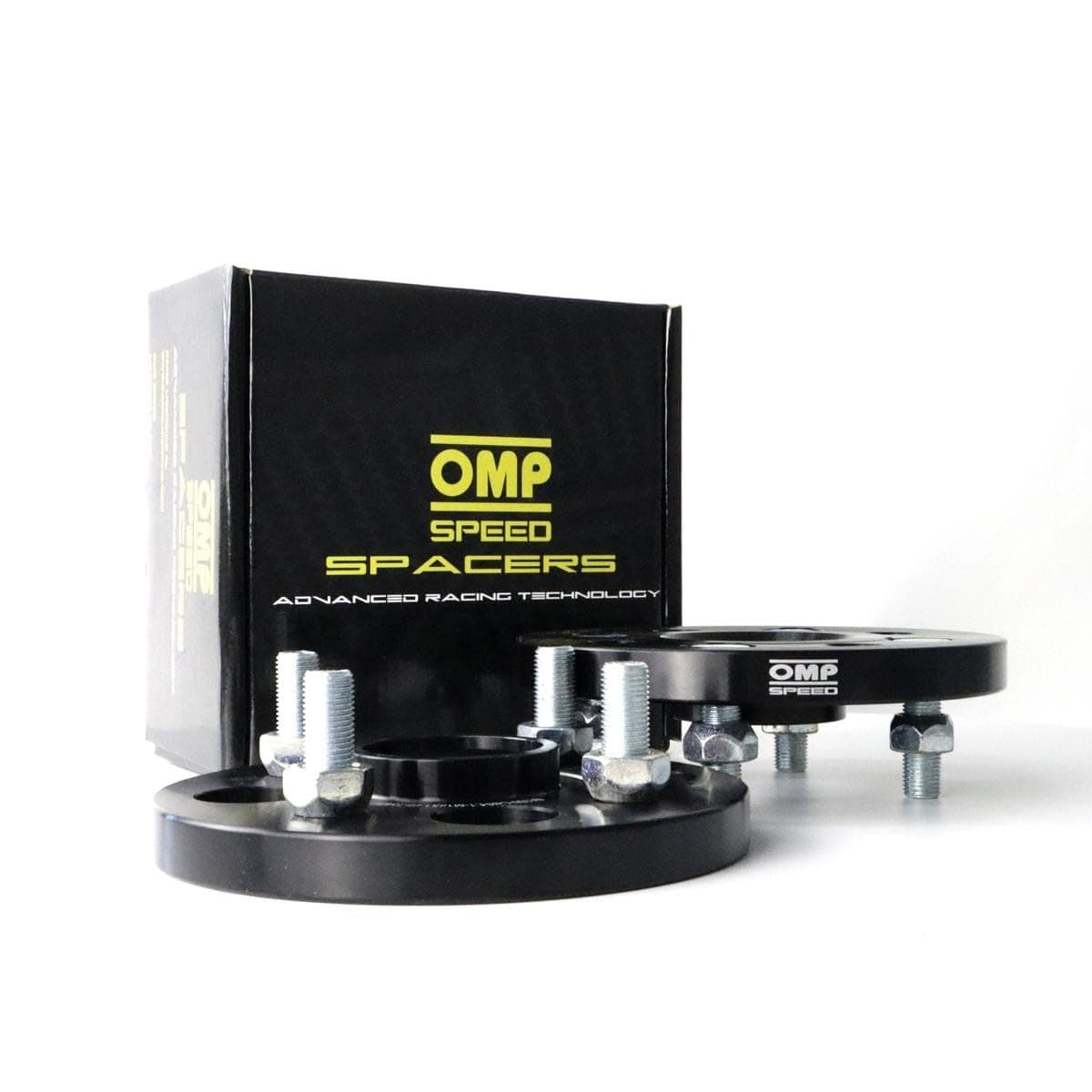 OMP Speed Juego de 2 Separadores Grosor: 5mm PCD: 4x98 CB: 58.1 OD: 139 Tornillo x8 M12x1.25 Conico Negro Aluminio - OMPS08360501 — view 8