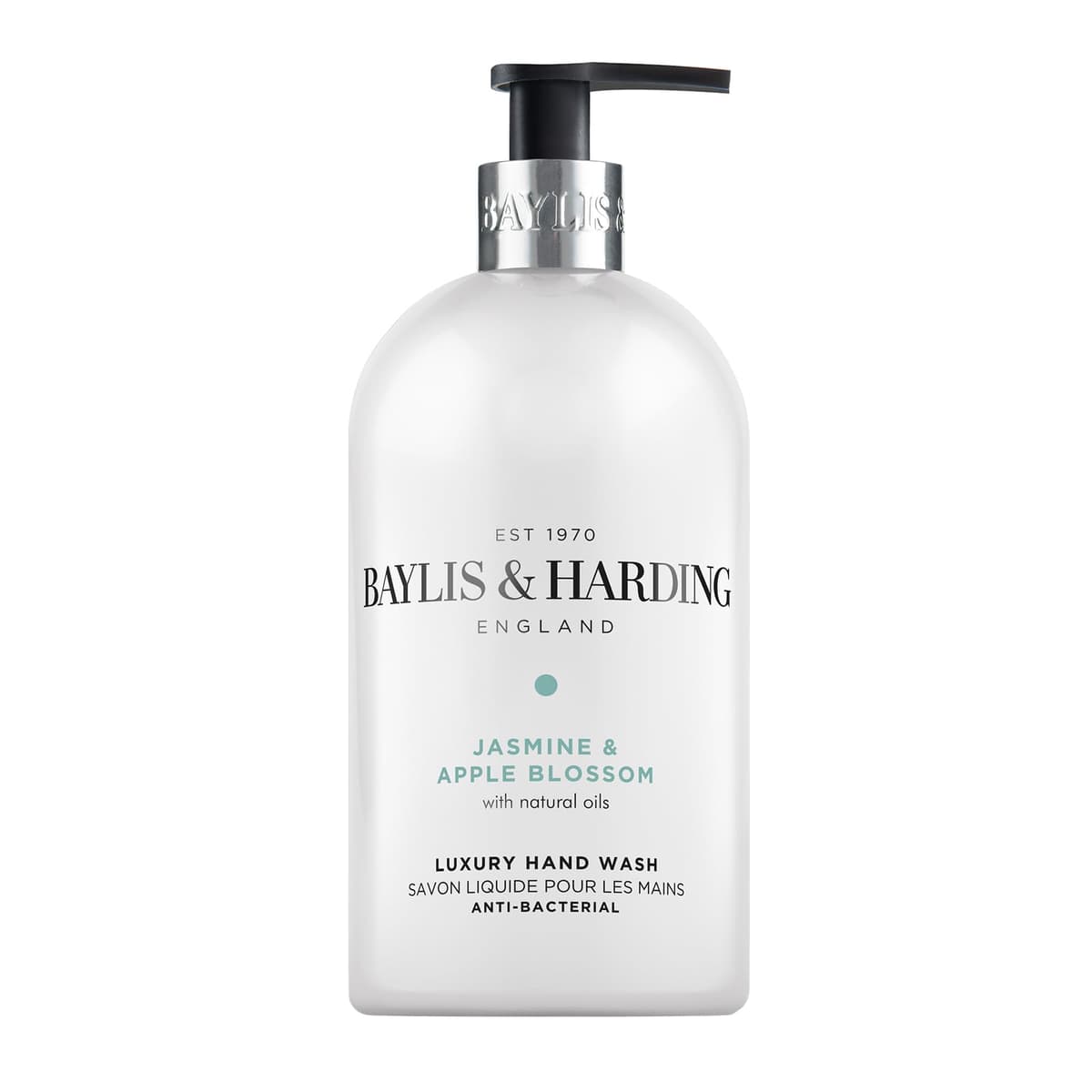 Baylis & Harding Jasmine and Apple Blossom Anti-Bacterial Hand Wash, 500 ml (Pack of 3) - Vegan Friendly — view 2