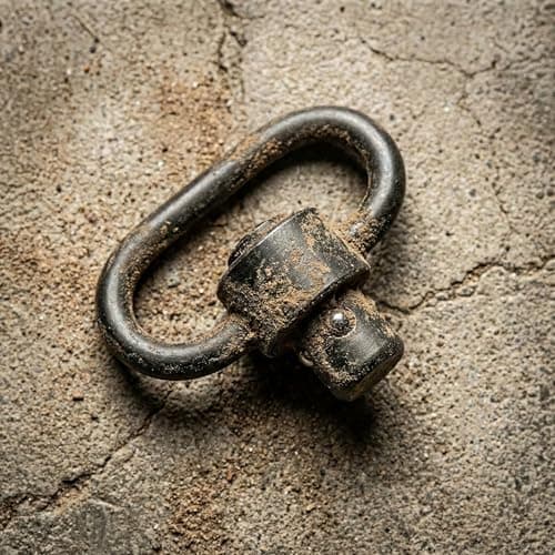 Shapakine QD Sling Swivel - 1.25 Inch Heavy Duty Steel Quick Detach Mounts for Two Point Slings, Outdoor & Sports Gear Accessories - Matte Black