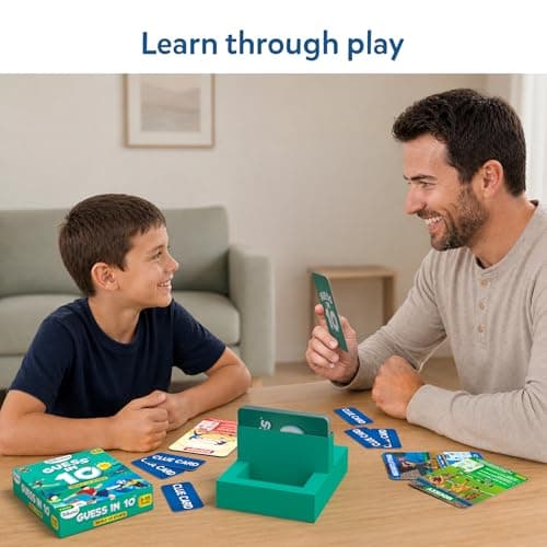 Skillmatics Guess in 10 Sports, Perfect for Boys, Girls, Kids, and Families Who Love Card Games, Toys, Travel Games, Gifts for Ages 6, 7, 8, 9 and Up — view 2