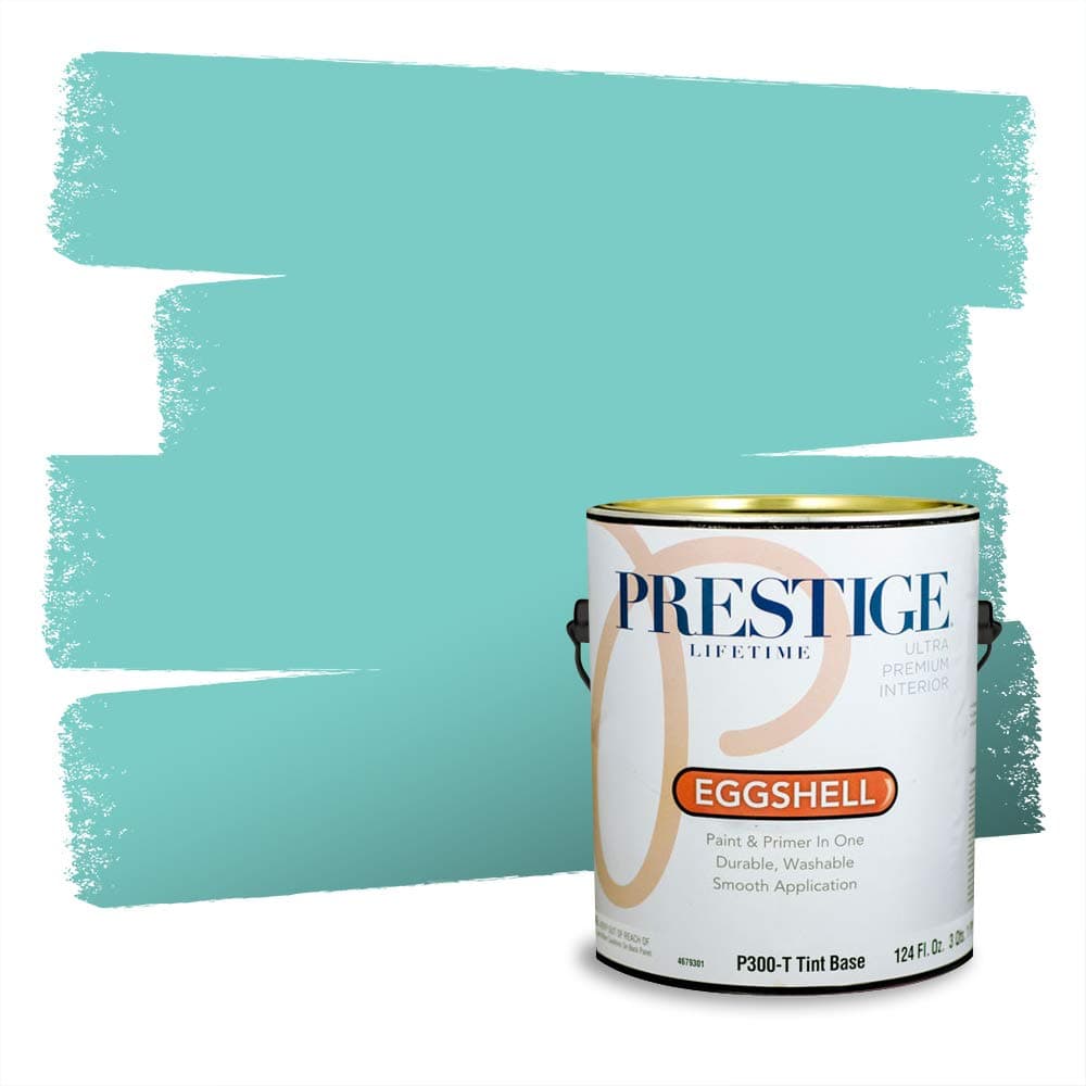 PRESTIGE Paints Interior Paint and Primer In One, 1-Gallon, Semi-Gloss, Comparable Match of Valspar* Dewdrop* — view 805