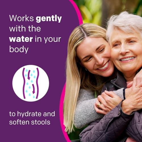 RestoraLAX Powder Stool Softener Laxative - Laxatives For Constipation, Effective Constipation Relief For Adults, No Taste, No Grit, No Gas, No Bloat, No Cramps, No Sudden Urge, 45 Doses, 765 grams — view 2