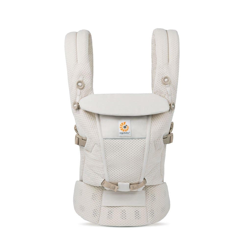 Ergobaby Mochila portabebé Adapt para recién nacidos desde el nacimiento, portabebé ergonómico de malla SoftFlex de 3 posiciones para transportar en el abdomen y en la espalda, Slate Blue — view 12