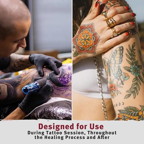 Hustle Butter Tattoo Aftercare 5oz Tattoo Balm, Heals + Protects New Tattoos and Rejuvenates Older Tattoos - 100% Vegan Tattoo Cream No-Petroleum — view 5