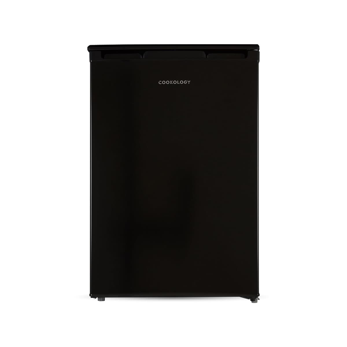 Cookology UCFZ86BK Freestanding Under Counter Freezer in Black - 55cm Width - 86 Litre Capacity - Practical Reversible Door - 3 Large Freezer Drawers - 4 Star Rating