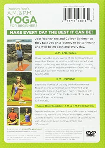 Rodney Yee's Am/Pm Yoga for Beginners