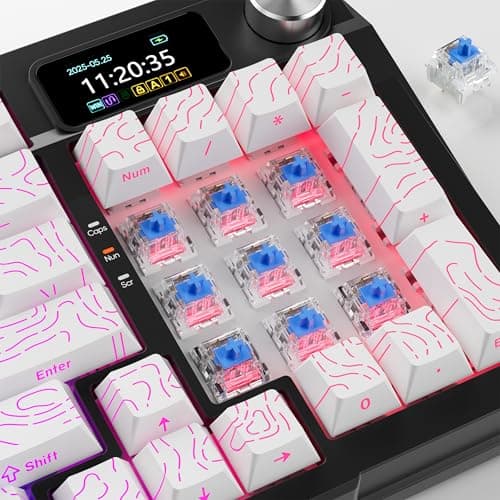 Zhouwang 36PCS Blue Switches,3 Pin Replacement Dustproof Mechanical Keyboards Switches, Suitable clicker for 3D Prints and Gaming Keyboards — view 4