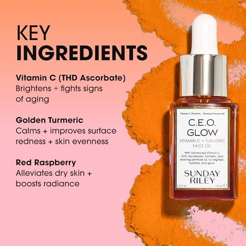 Sunday Riley C.E.O. Glow Vitamin C & Turmeric Face Oil, 0.5 Fl Oz — view 3