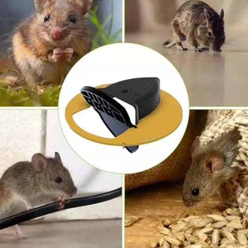 Mouse Trap Bucket Flip Lid,Auto Reset,5 Gallon Bucket Compatible,Humane Automatic Mouse Trap with Flip Slide Lid Reusable for Shed/Basement/Outdoor — view 5
