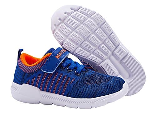 MAYZERO Kids Tennis Shoes Breathable Running Shoes Lightweight Athletic Shoes Walking Shoes Fashion Sneakers for Boys and Girls — view 5
