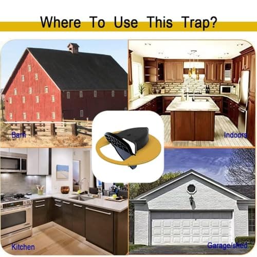 Mouse Trap Bucket Flip Lid,Auto Reset,5 Gallon Bucket Compatible,Humane Automatic Mouse Trap with Flip Slide Lid Reusable for Shed/Basement/Outdoor — view 4