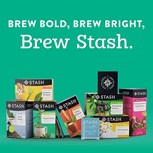 Stash Tea Ginger Peach, 18 Tea Bags (Pack of 6) — view 3