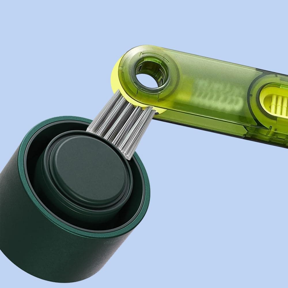 3-in-1 Cup Lid Crevice Cleaning Brush, 2 Pcs Multifunctional Portable Bottle Detail Brush, Tools for Cups and Lids — view 4