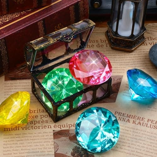 MARFOREVER Extra Large Diving Gem Pool Toys 60MM Extra Big Diamond Boho — view 3