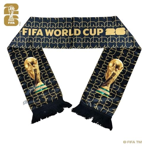 Wagon International Official FIFA World Cup 2026 Edition - High Definition Universal Polyester Trophy Scarf – Gameday Fan Wear for all Matches from New York to Miami, Dallas to Los Angeles — view 6