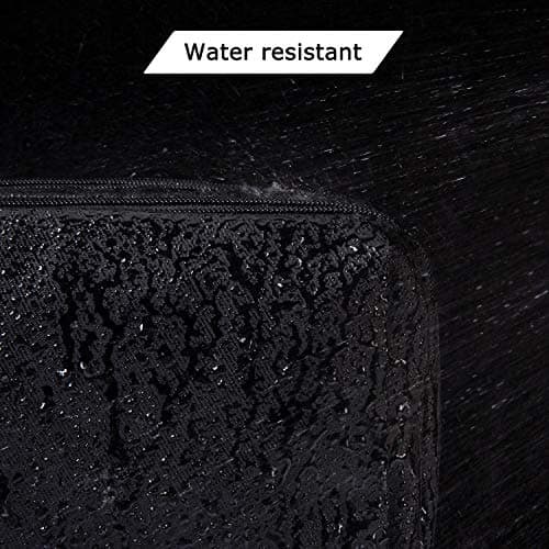 BAGSMART Toiletry Bag for Men, Travel Toiletry Organizer Dopp Kit Water-resistant Shaving Bag for Toiletries Accessories, Door Room Essentials, Black-medium — view 5