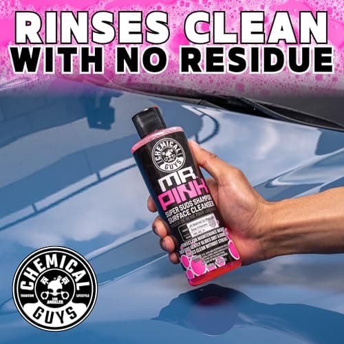 Chemical Guys Mr. Pink Car Wash Soap - 64 oz Super Suds Foaming Car Wash Soap for Cannon, Blaster, or Bucket Washing - pH Balanced, Safe on Wax, Sealant, Ceramic, and Clear Coat Finishes — view 2