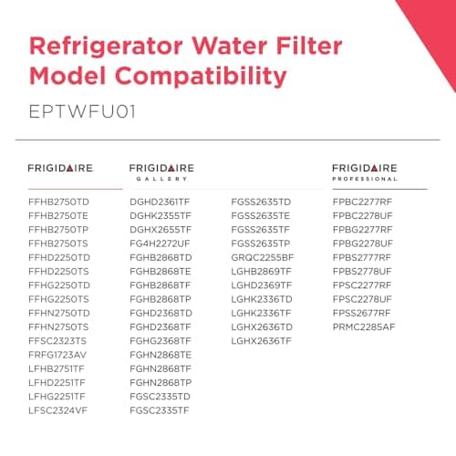FRIGIDAIRE EPTWFU01 PureSource Ultra II Refrigerator Water Filter, 1 Count, White — view 2