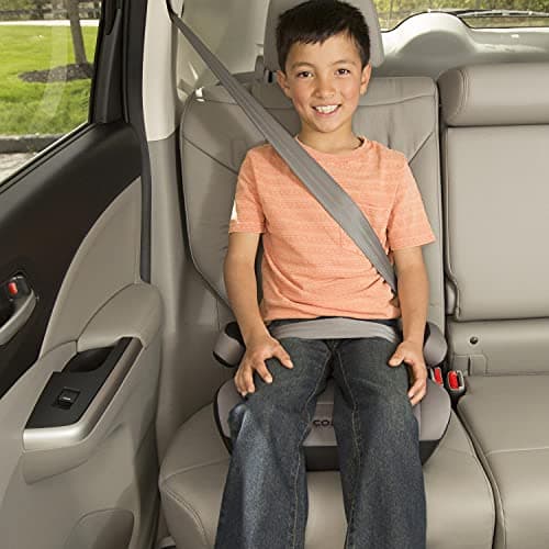 Cosco Topside Backless Booster Car Seat, Lightweight Booster Seats for Cars 40-100 lbs, Backless Booster Seat for Car, Leo — view 2