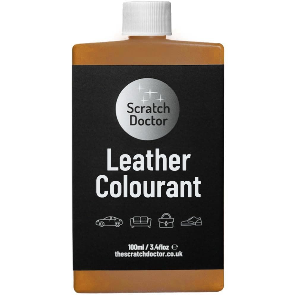 Scratch Doctor Leather Colourant Restore & Repair Leather Faux Vinyl Paint for Furniture Sofas Car Seats Shoes Handbags (Black, 500ml) — view 42