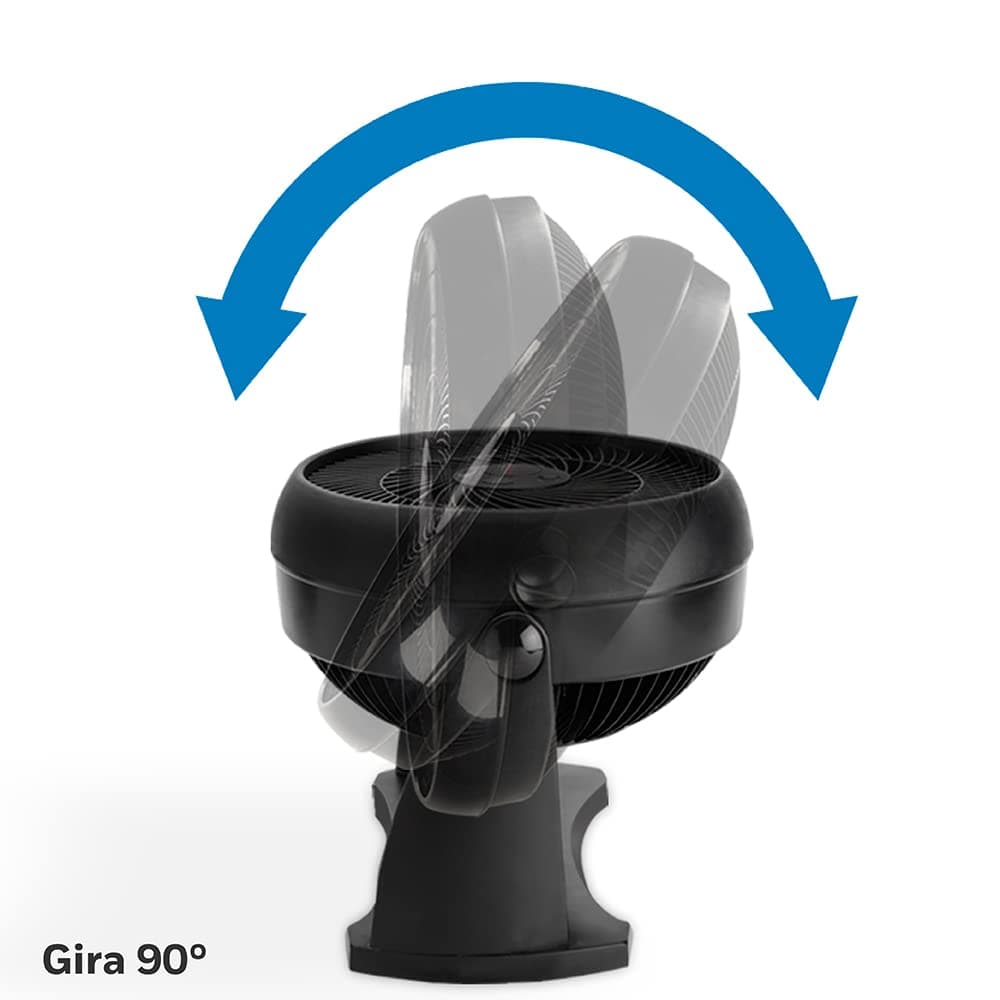 Honeywell TurboForce Ventilador Potente, Refrigeración de Funcionamiento Silencioso, Inclinación Variable de 90°, 3 Ajustes de Velocidad, Anclaje en la Pared, Ventilador de Mesa, HT900E4 — view 5